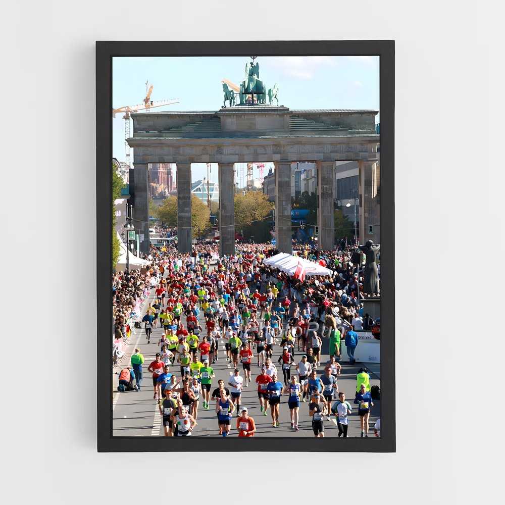 Poster Berlin Running Spirit – affiche Athlétisme (vue 2)